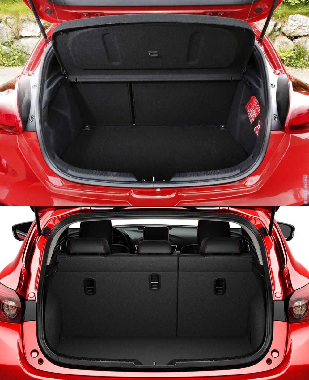 Багажник Kia Ceed и Mazda 3 Багажник Kia Ceed и Mazda 3