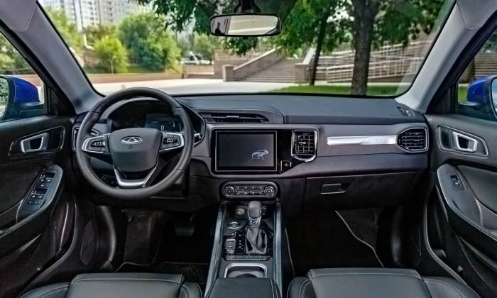 Салон Chery Tiggo 4 Chery Tiggo 4 внутри