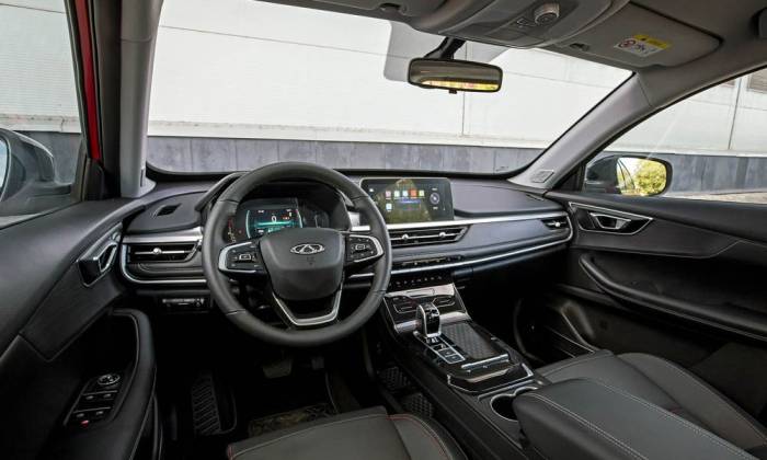 Интерьер Chery Tiggo 7 Pro Chery Tiggo 7 Pro внутри