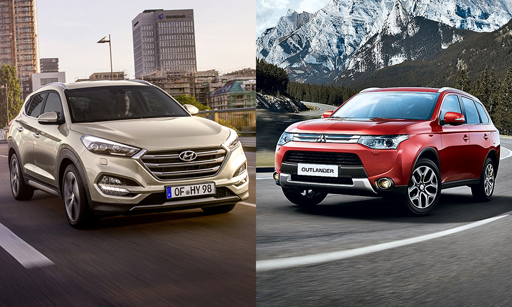 Что выбрать Hyundai Tucson или Mitsubishi Outlander Что выбрать Hyundai Tucson или Mitsubishi Outlander