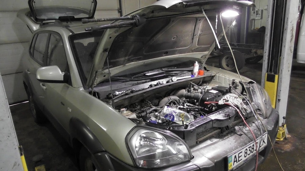 Двигатель Hyundai Tucson Двигатель Hyundai Tucson