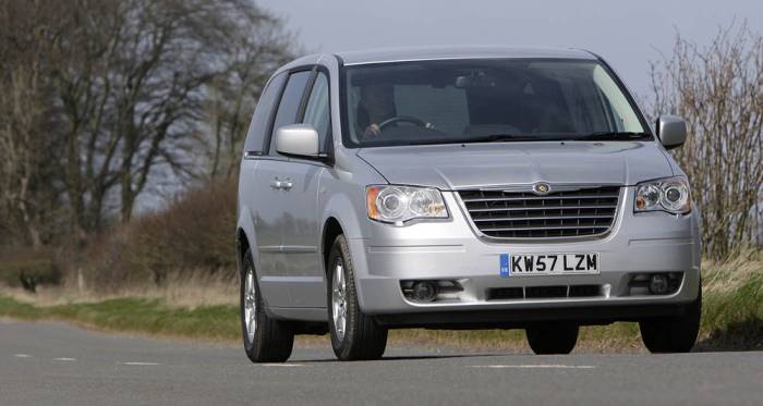 Динамика Chrysler Voyager V Езда на Chrysler Voyager V