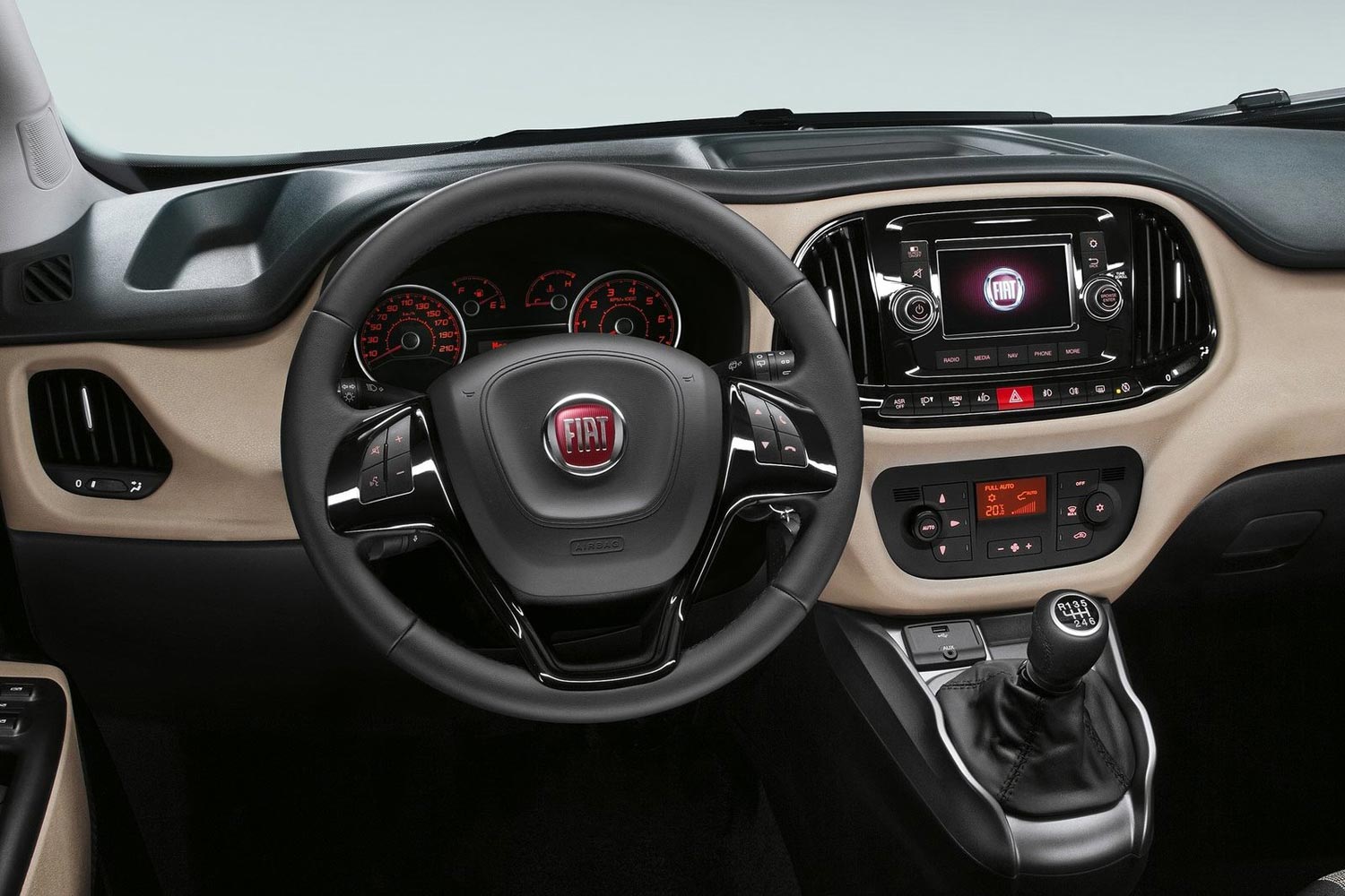 Салон автомобиля Fiat Doblo Салон Fiat Doblo