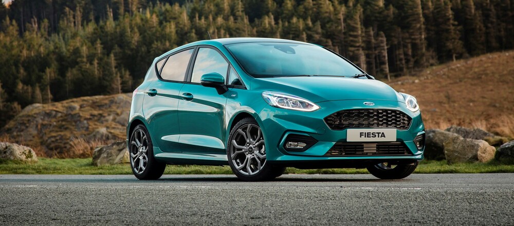 Ford Fiesta Ford Fiesta зеленый