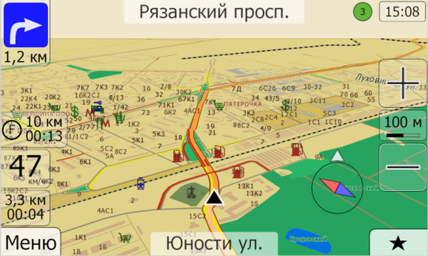 Карта Автоспутник Карта Автоспутник