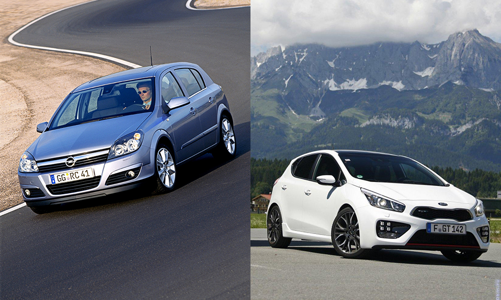 Сравнение автомобилей Opel Astra и Kia Ceed Сравнение автомобилей Opel Astra и Kia Ceed