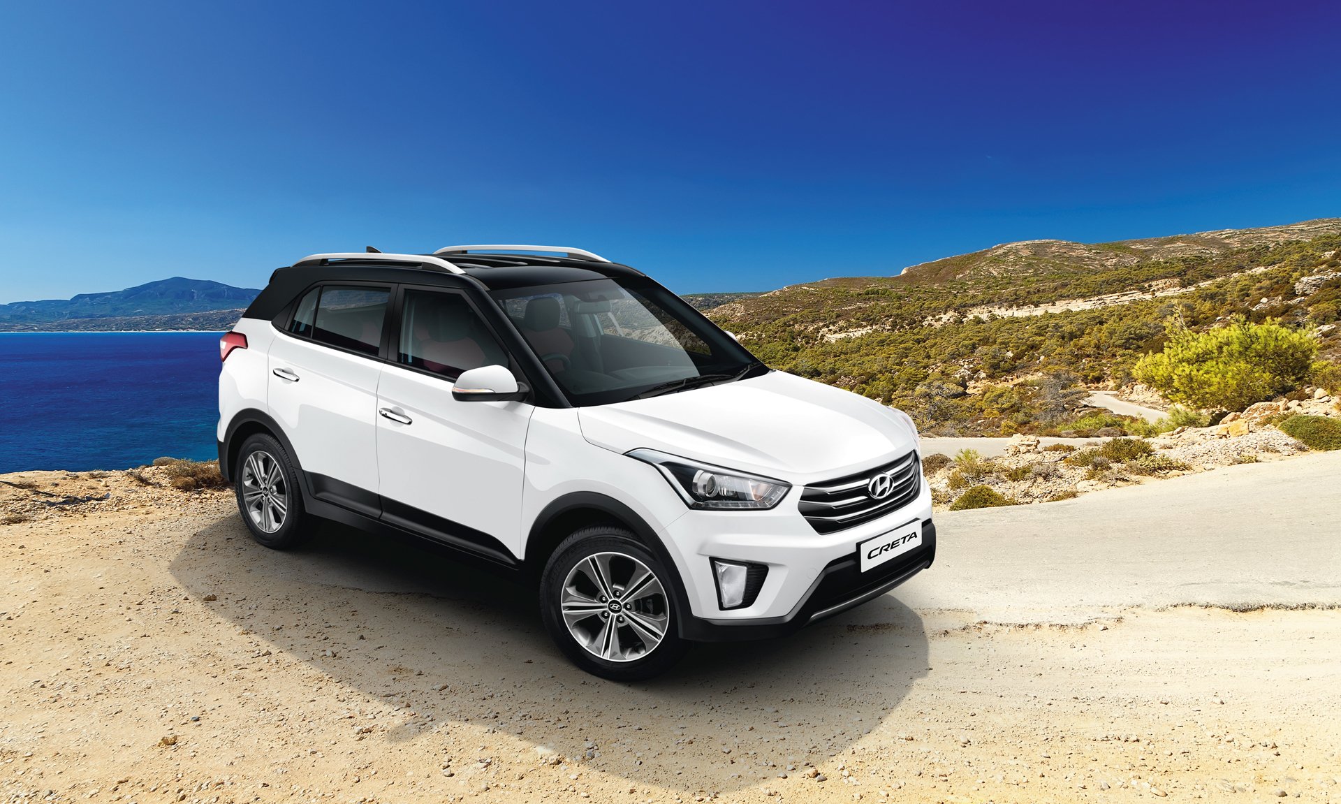 Автомобиль Hyundai Creta белого цвета Hyundai Creta