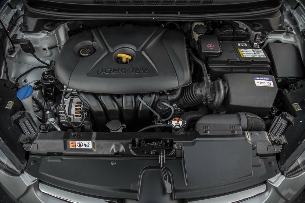 Двигатель Hyundai Elantra Hyundai Elantra двигатель