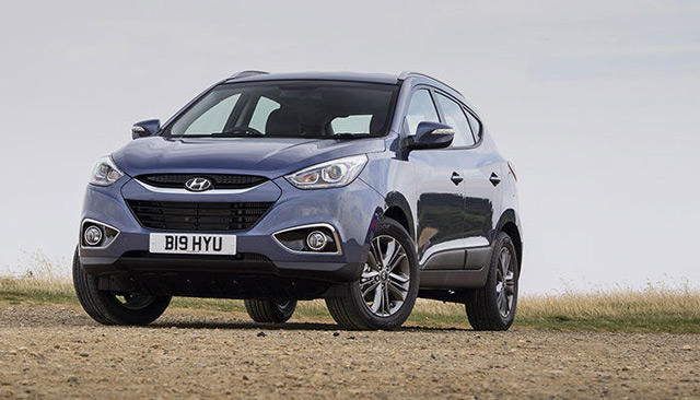 Внешний вид автомобиля Hyundai IX35 Внешний вид автомобиля Hyundai IX35
