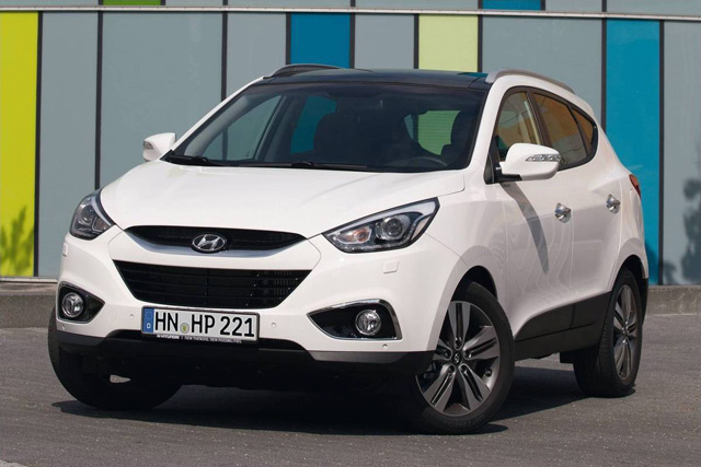 Внешний вид автомобиля Hyundai ix35 Внешний вид автомобиля Hyundai ix35