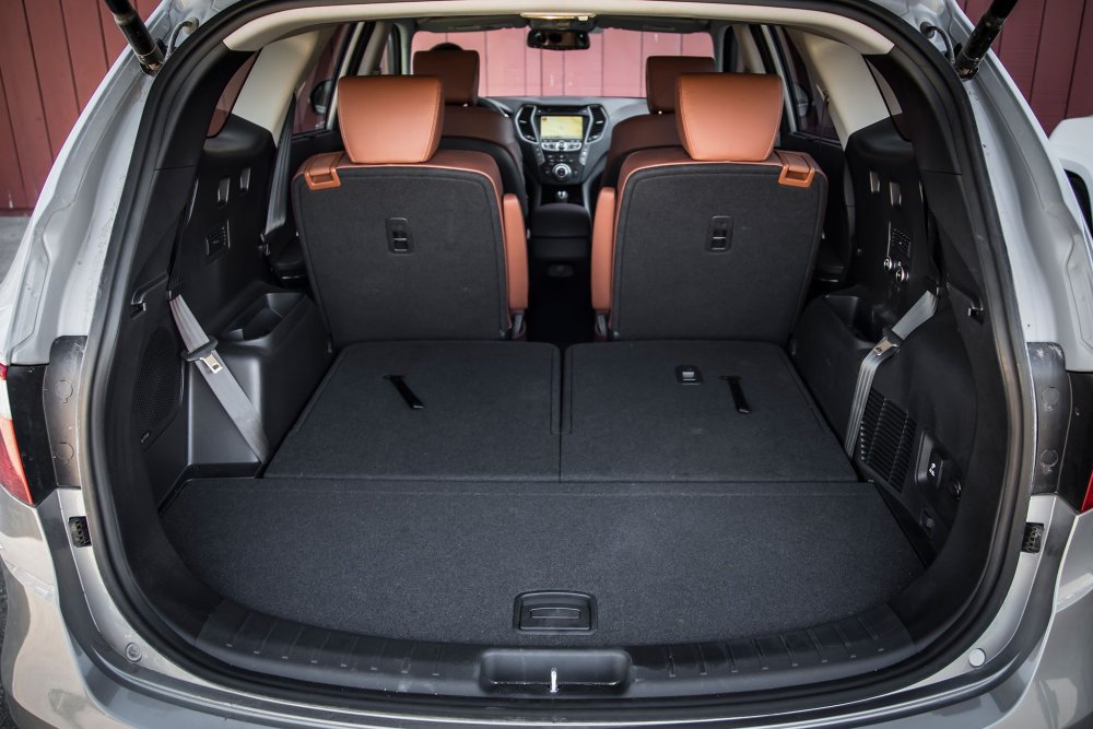 Багажное отделение Hyundai Santa Fe Багажник Hyundai Santa Fe