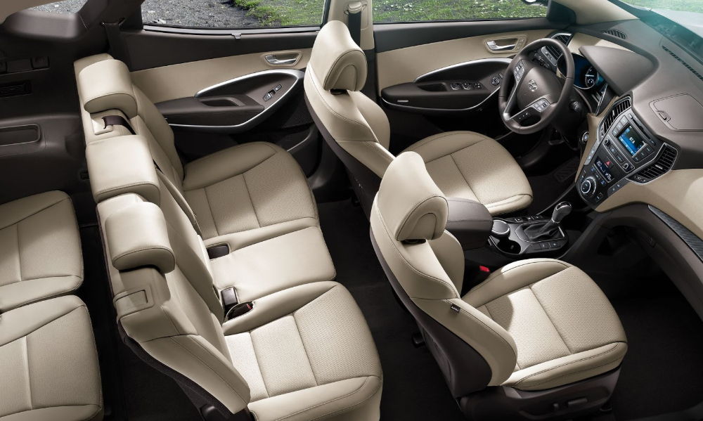Салон Hyundai Santa Fe Hyundai Santa Fe