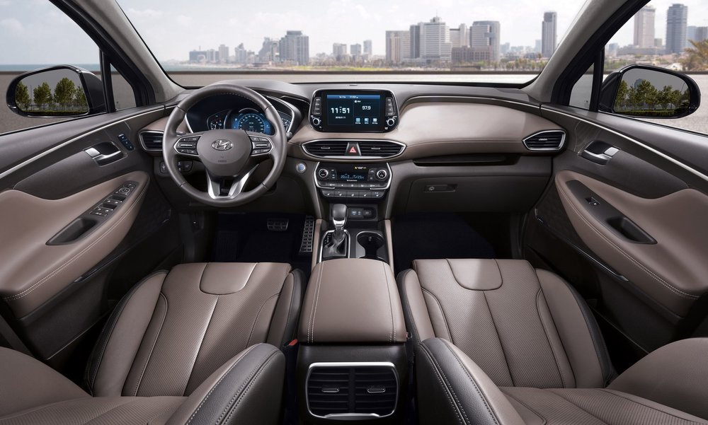 Салон Hyundai Santa Fe Hyundai Santa Fe