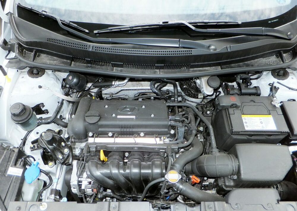 Двигатель Hyundai Solaris Hyundai Solaris двигатель