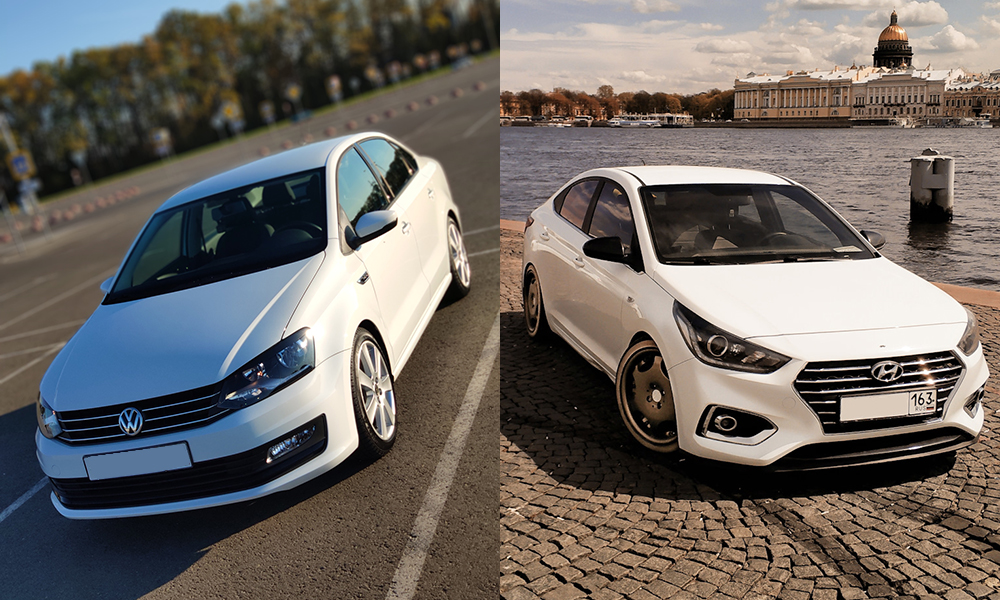 Сравнение Hyundai Solaris и Volkswagen Polo Сравнение Hyundai Solaris и Volkswagen Polo