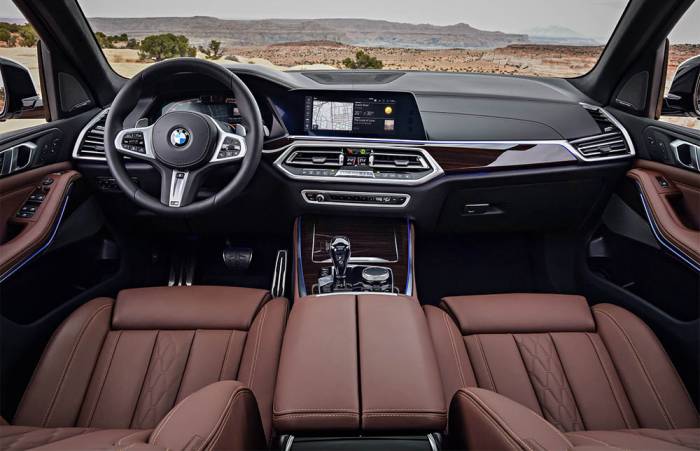 Салон кроссовера BMW X5 Интерьер BMW X5