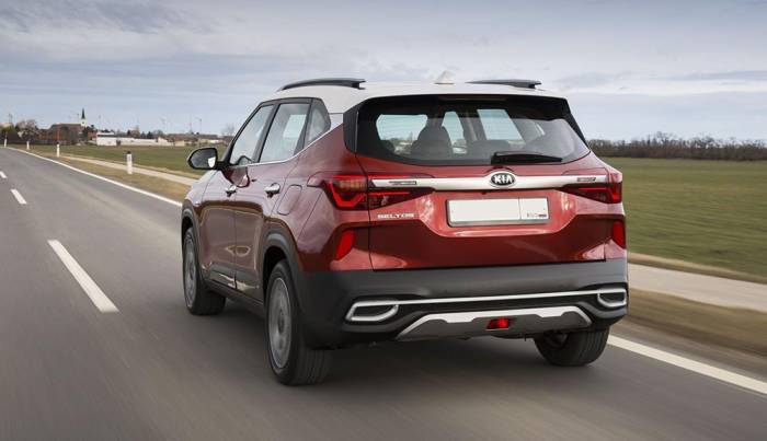 Как выглядит Kia Seltos сзади Kia Seltos сзади