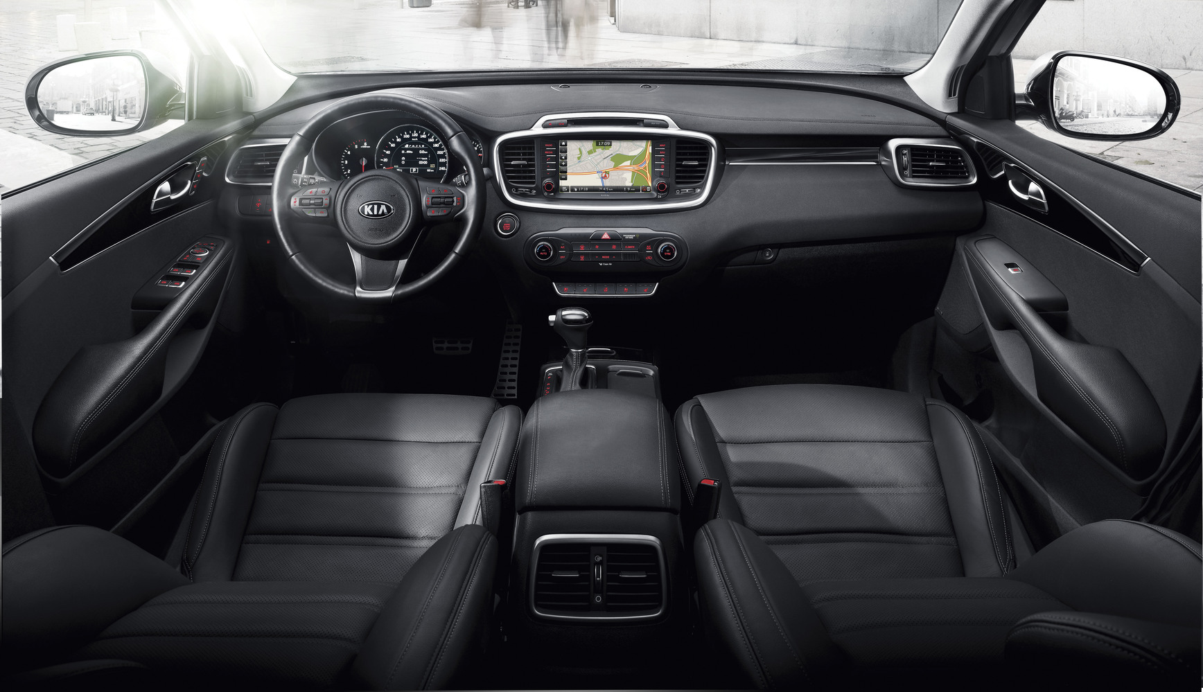 Салон автомобиля Kia Sorento Prime Салон Kia Sorento Prime