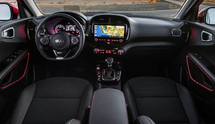 Интерьер Kia Soul Kia Soul внутри