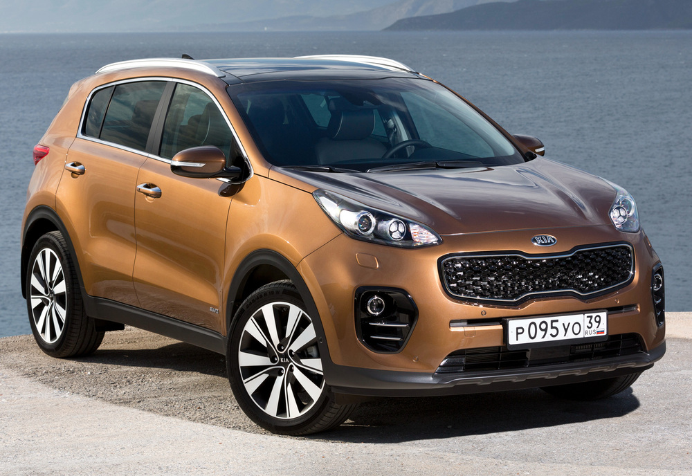 Kia Sportage в коричневом цвете Kia Sportage
