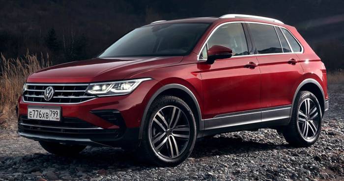 Внешний вид Volkswagen Tiguan Кроссовер Volkswagen Tiguan