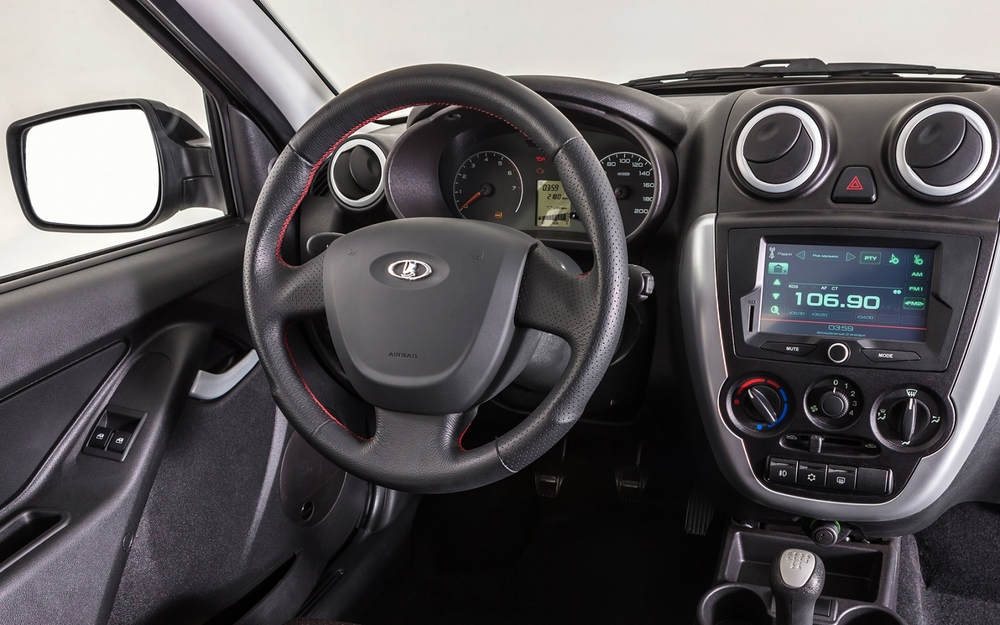 Салон Lada Granta Lada Granta салон руль