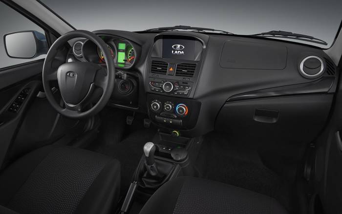 Салон автомобиля Лада Гранда Lada Granta салон