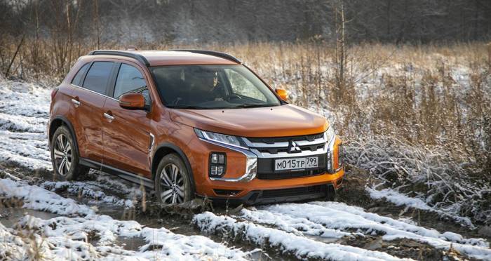 Внедорожные характеристики Mitsubishi ASX Mitsubishi ASX на бездорожье