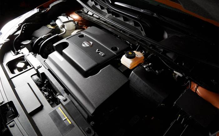 Моторный отсек Nissan Murano Мотор Nissan Murano