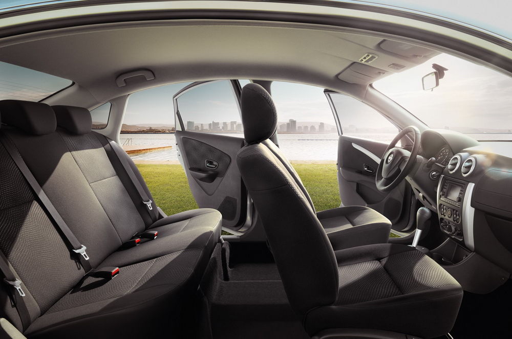 Салон Nissan Almera 2015 Nissan Almera салон