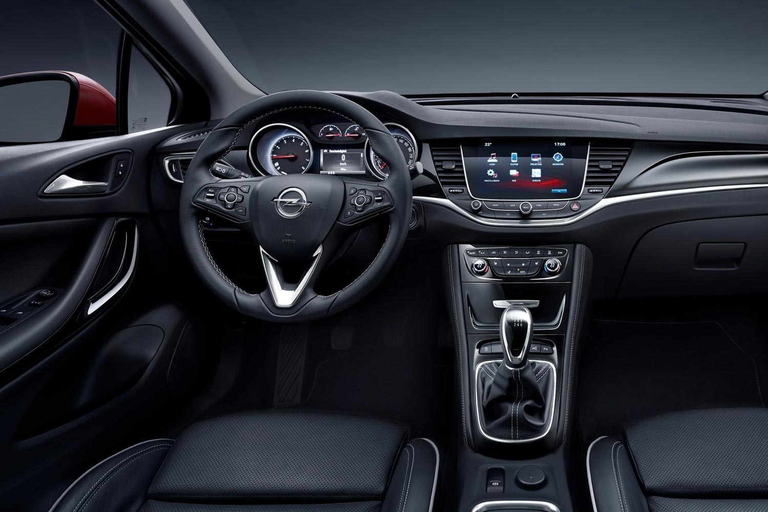 Салон автомобиля Opel Astra Салон Opel Astra