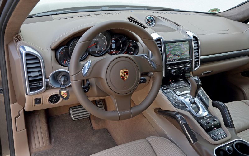 Салон автомобиля Porsche Cayenne Салон Porsche Cayenne
