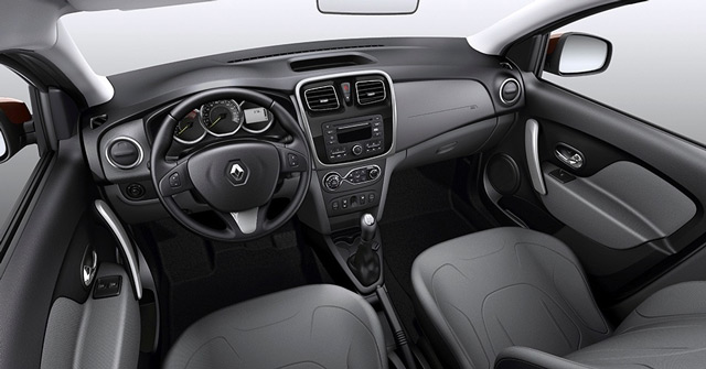 В салоне автомобиля Renault Logan В салоне автомобиля Renault Logan