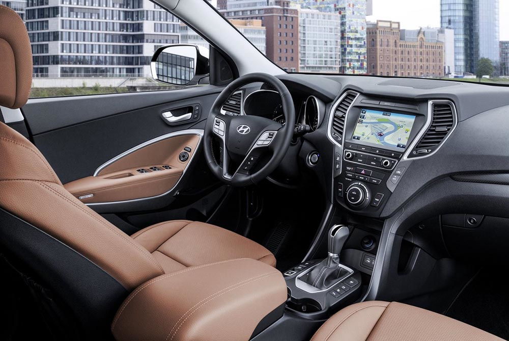 Салон Hyundai Santa Fe Салон Hyundai Santa Fe