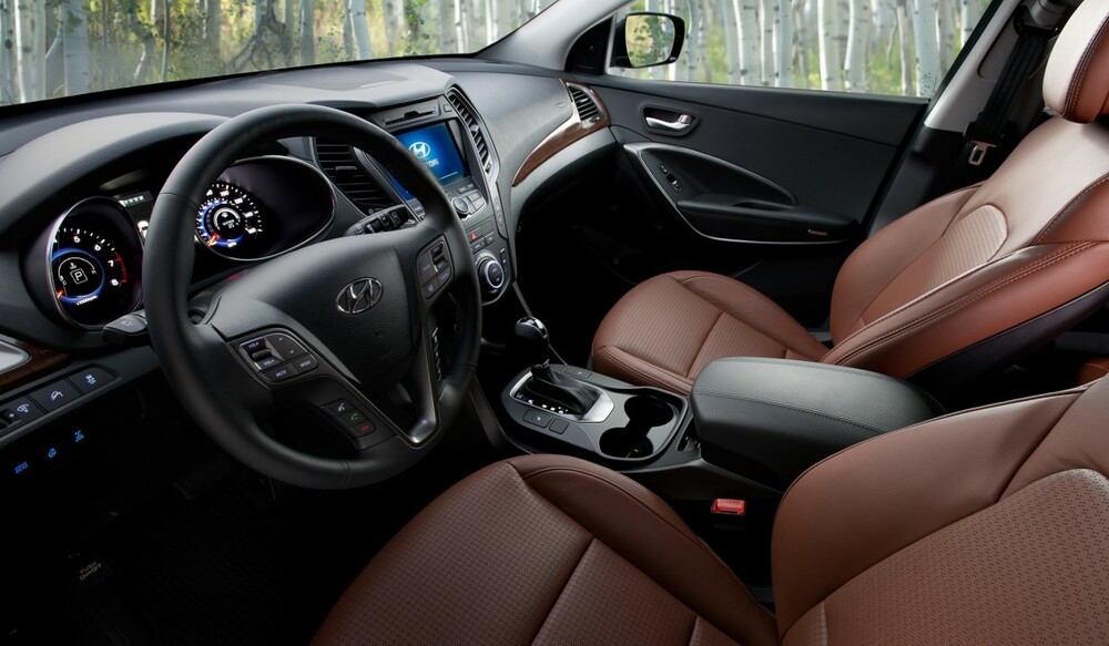 Салон Hyundai Santa Fe Салон Hyundai Santa Fe