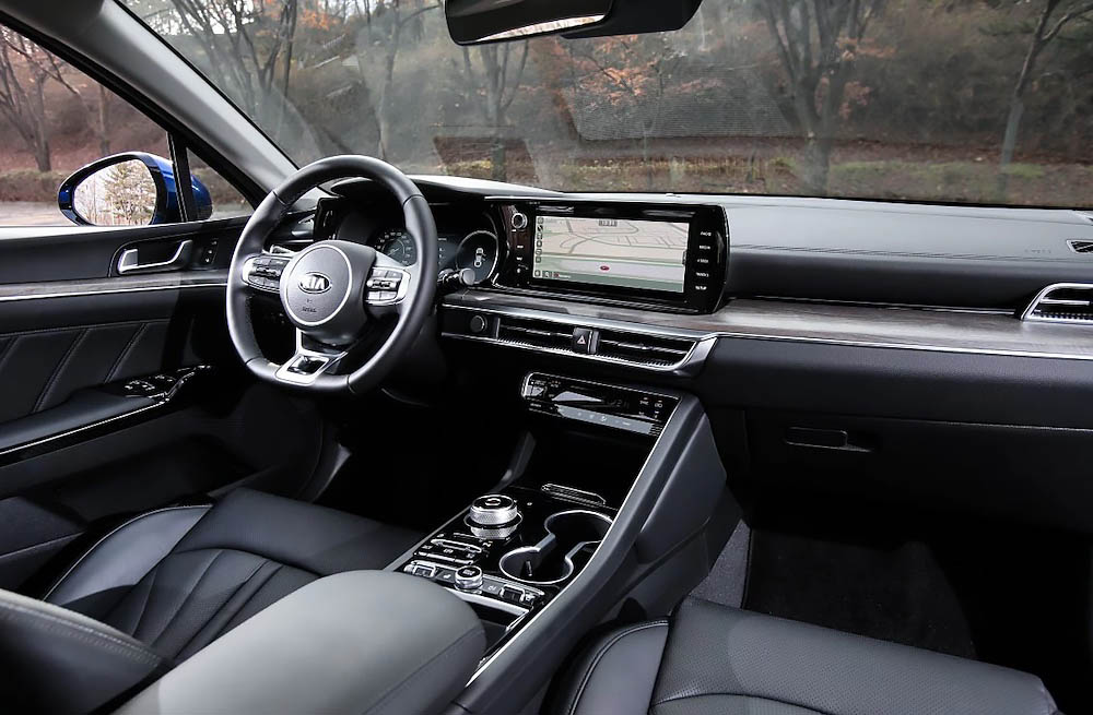 Интерьер Kia K5 Салон Kia K5