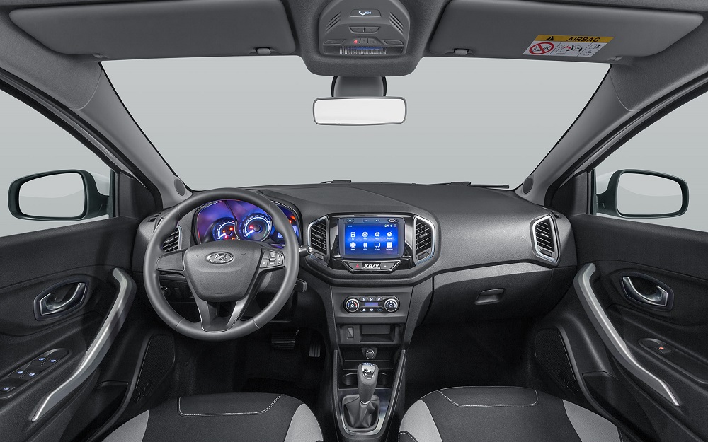 Салон автомобиля LADA XRAY Салон LADA XRAY