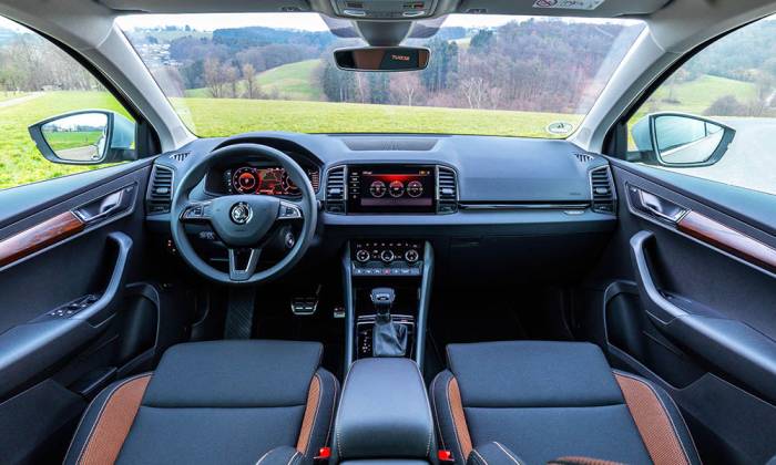 Интерьер Skoda Karoq Салон Skoda Karoq