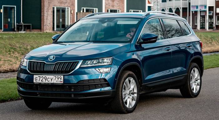 Внешний вид Skoda Karoq Skoda Karoq вид