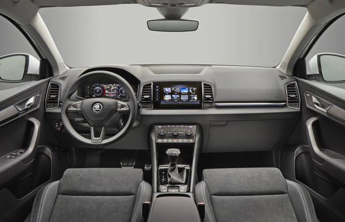 Салон Skoda Karoq Skoda Karoq внутри