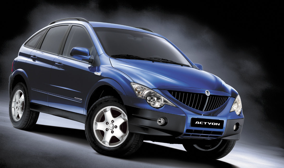 Синий SsangYong Actyon SsangYong Actyon