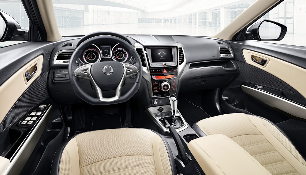 Салон автомобиля SsangYong Tivoli Салон SsangYong Tivoli