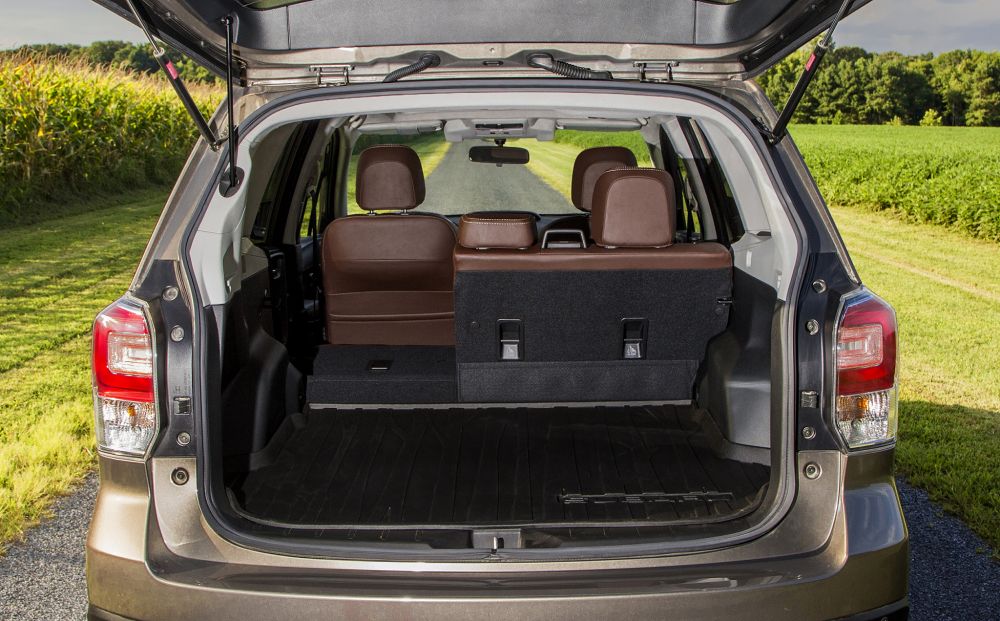 Объем багажника Subaru Forester Багажник Subaru Forester