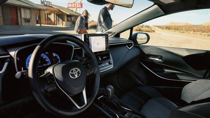 Салон Toyota Corolla Toyota Corolla салон руль