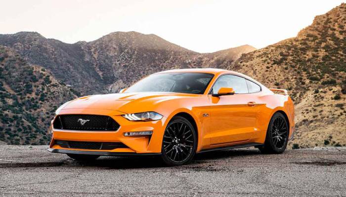 Внешний вид Ford Mustang Вид Ford Mustang