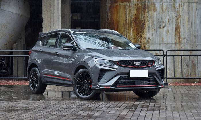 Экстерьер Geely Coolray Вид Geely Coolray