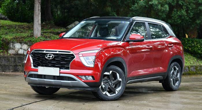 Внешний вид Hyundai Creta Вид Hyundai Creta