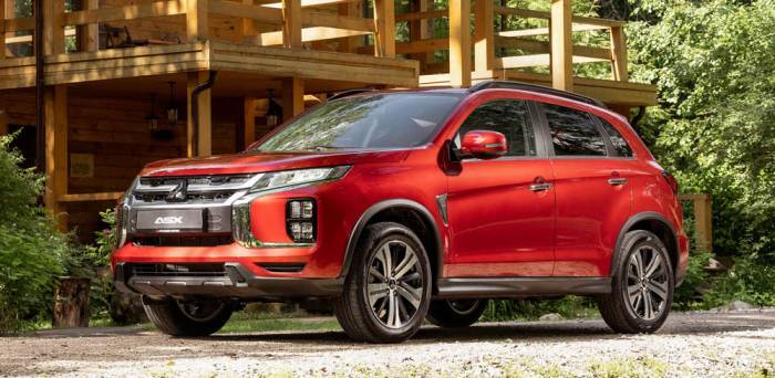 Внешний вид Mitsubishi ASX Вид Mitsubishi ASX