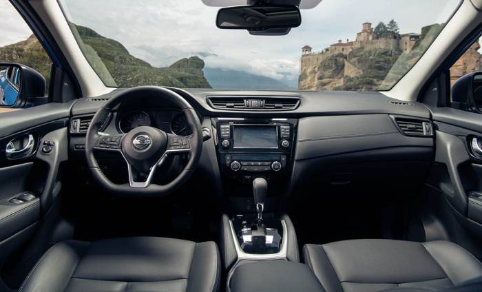 Салон Nissan Qashqai Вид Nissan Qashqai внутри
