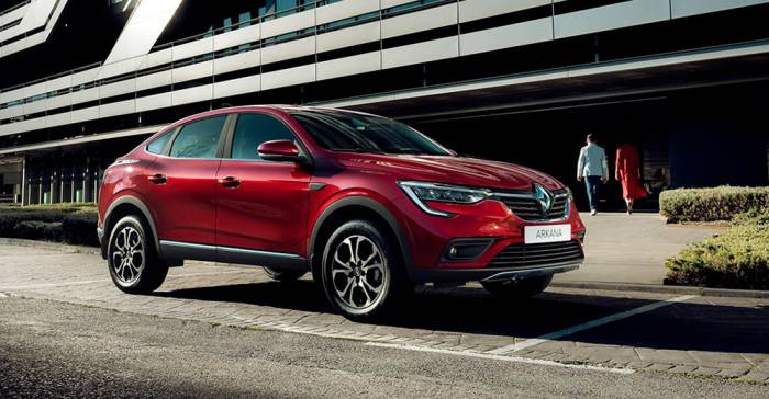 Внешний вид Renault Arkana Вид Renault Arkana